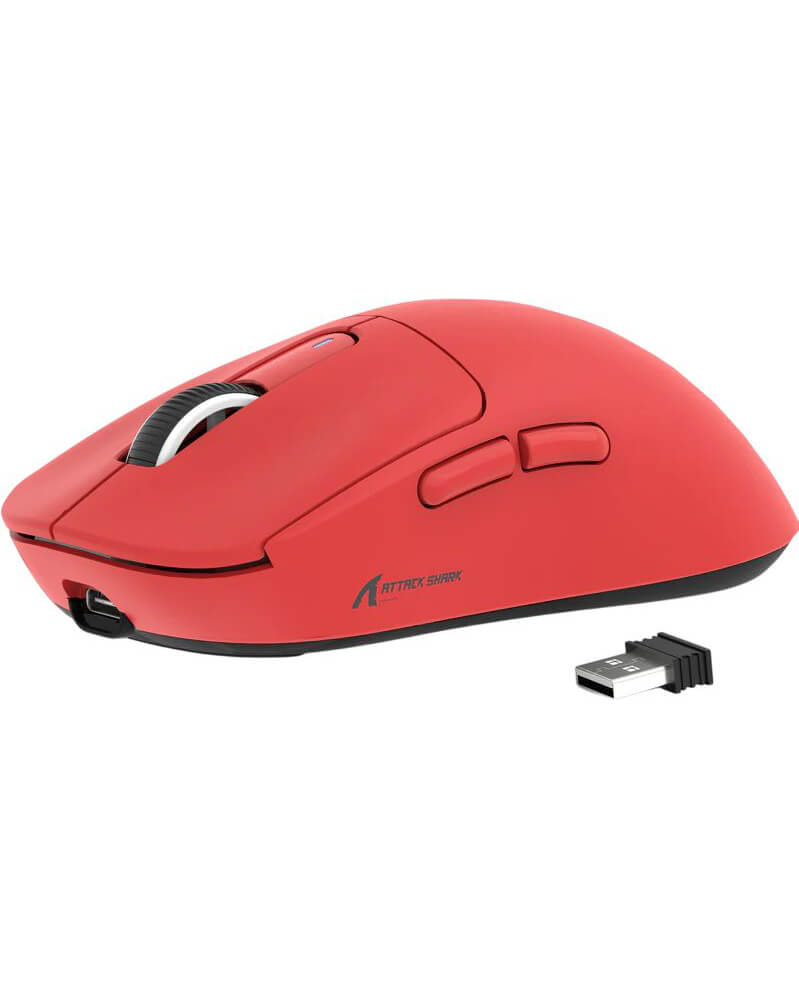 Ігрова миша Attack Shark X3 Gaming Mouse Red (AS-X3-RD)